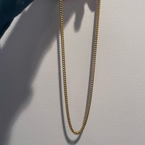 KAY JEWELERS FOXTAIL YELLOW-PLATED CHAIN